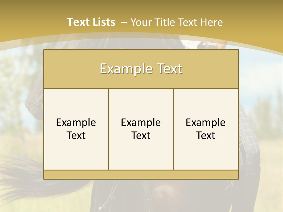 Cloudy Female Portrait PowerPoint Template