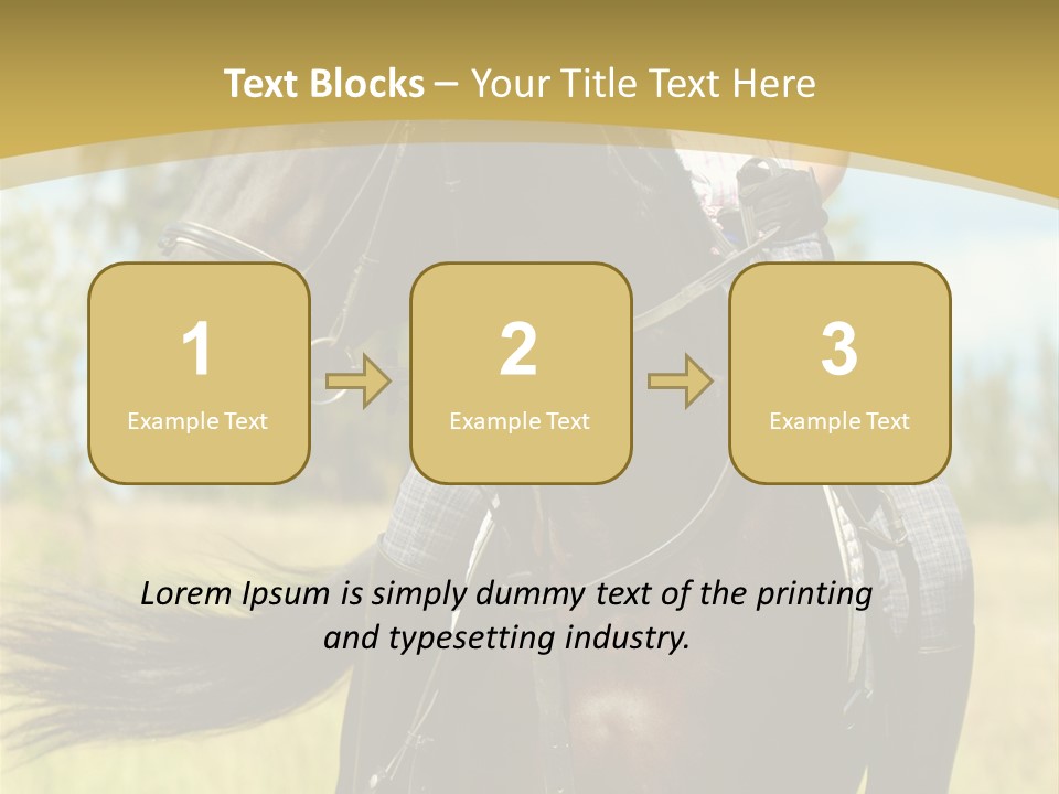 Cloudy Female Portrait PowerPoint Template