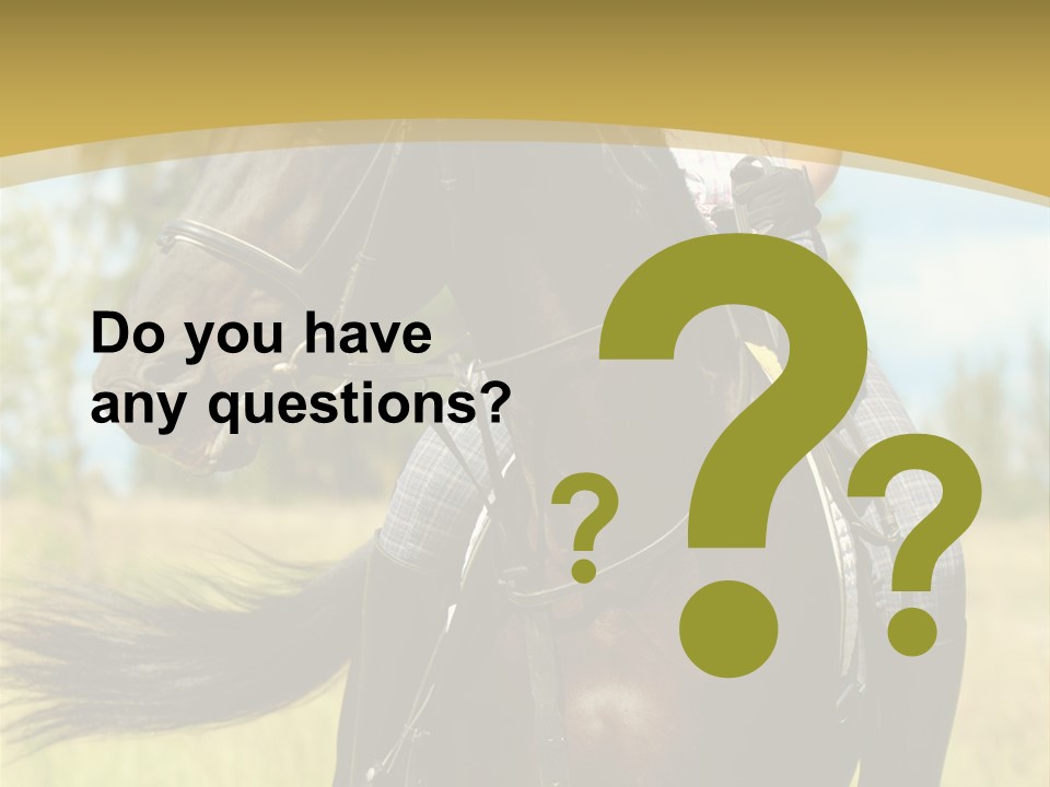 Cloudy Female Portrait PowerPoint Template