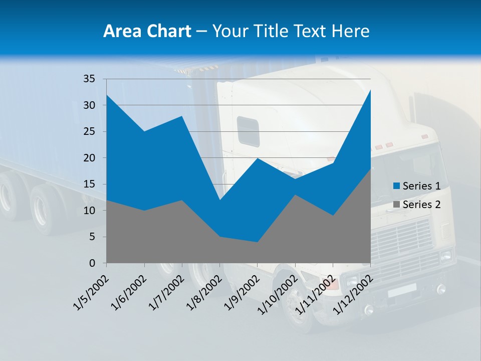Carrier Mover Auto PowerPoint Template