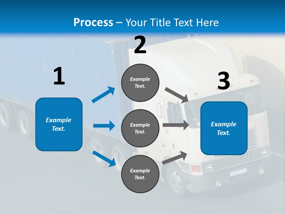 Carrier Mover Auto PowerPoint Template