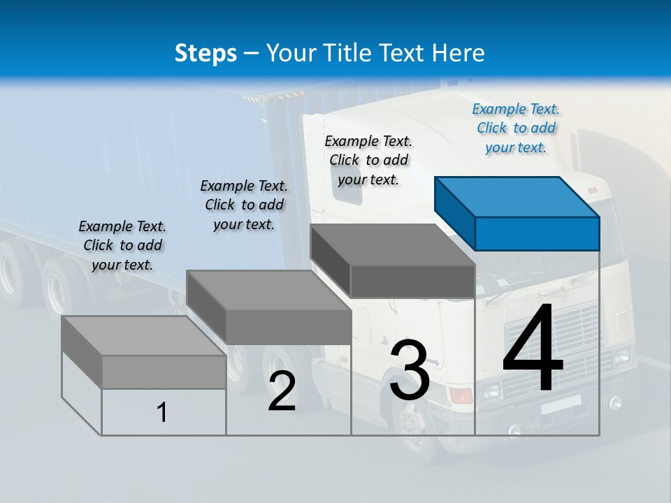 Carrier Mover Auto PowerPoint Template
