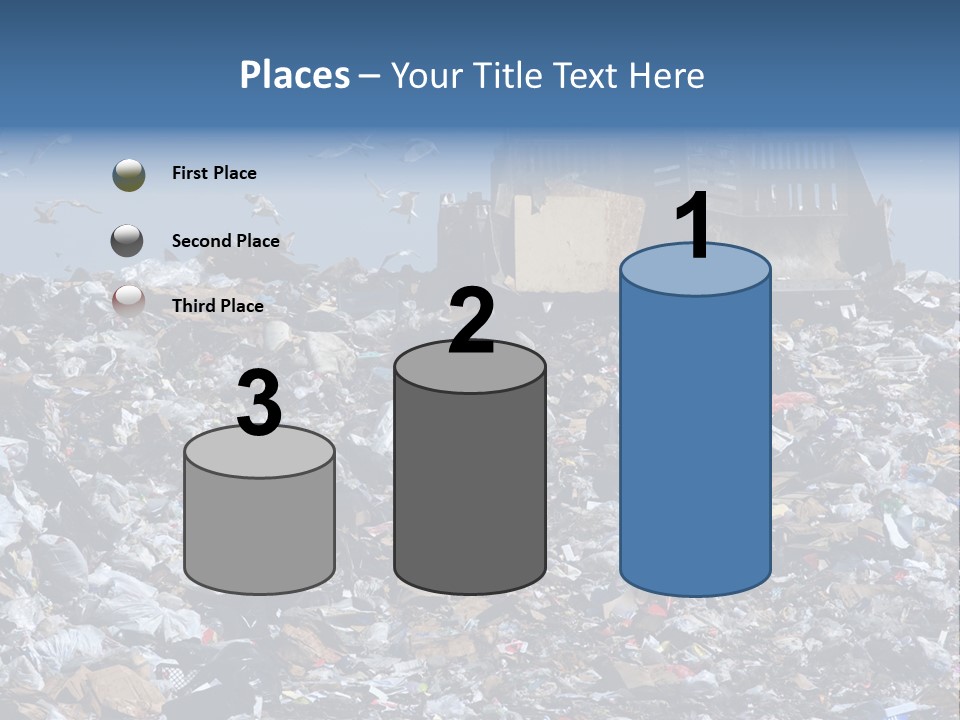 Smashed Resources Caterpillar PowerPoint Template