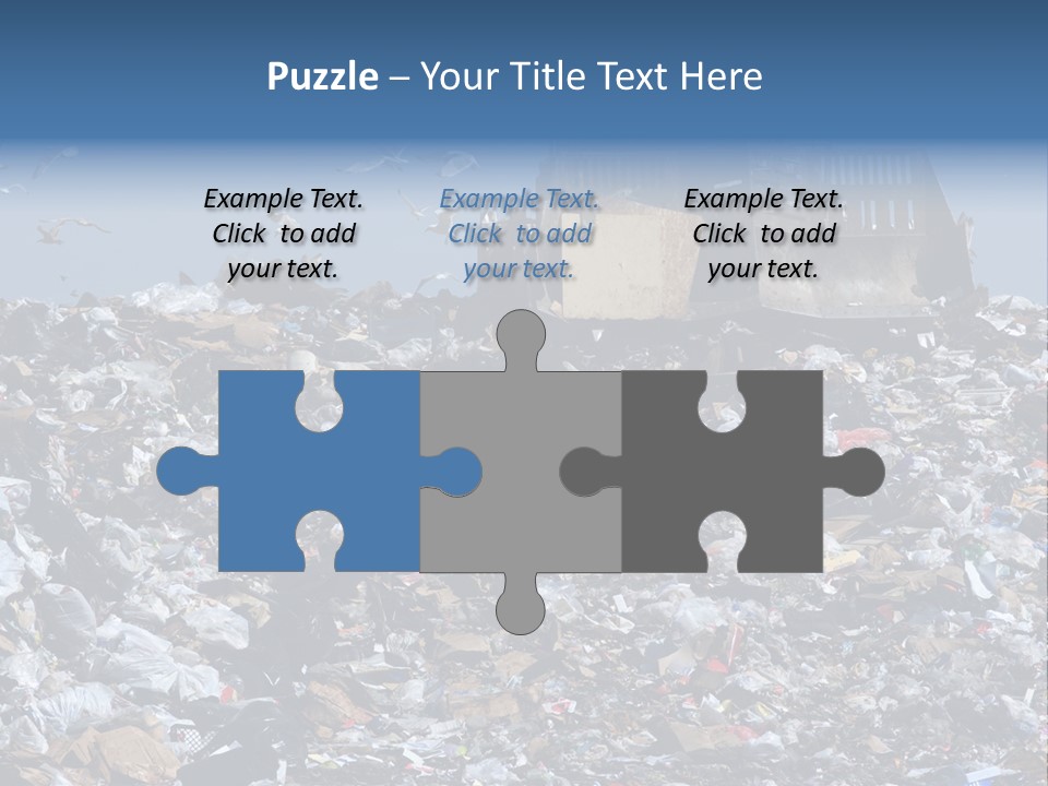 Smashed Resources Caterpillar PowerPoint Template