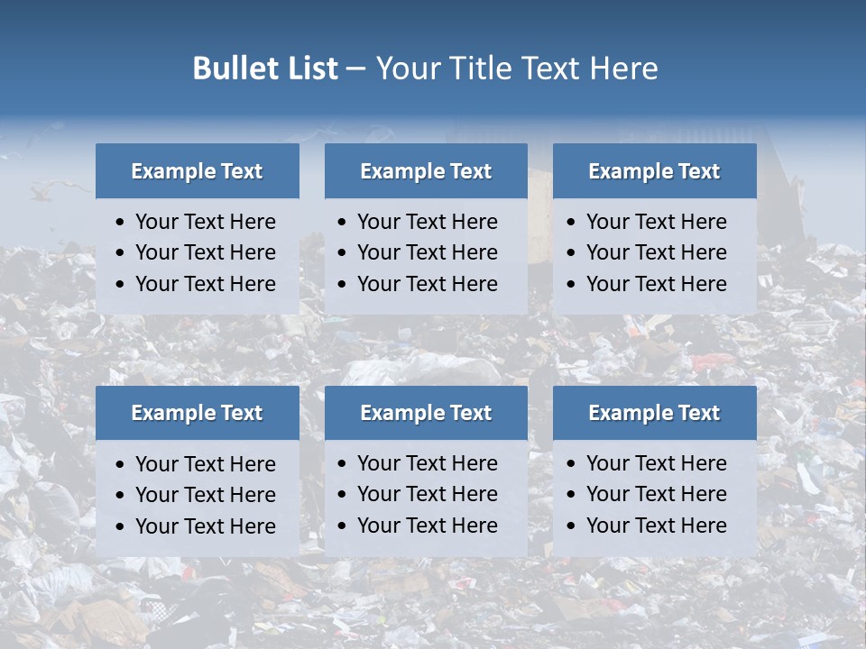 Smashed Resources Caterpillar PowerPoint Template