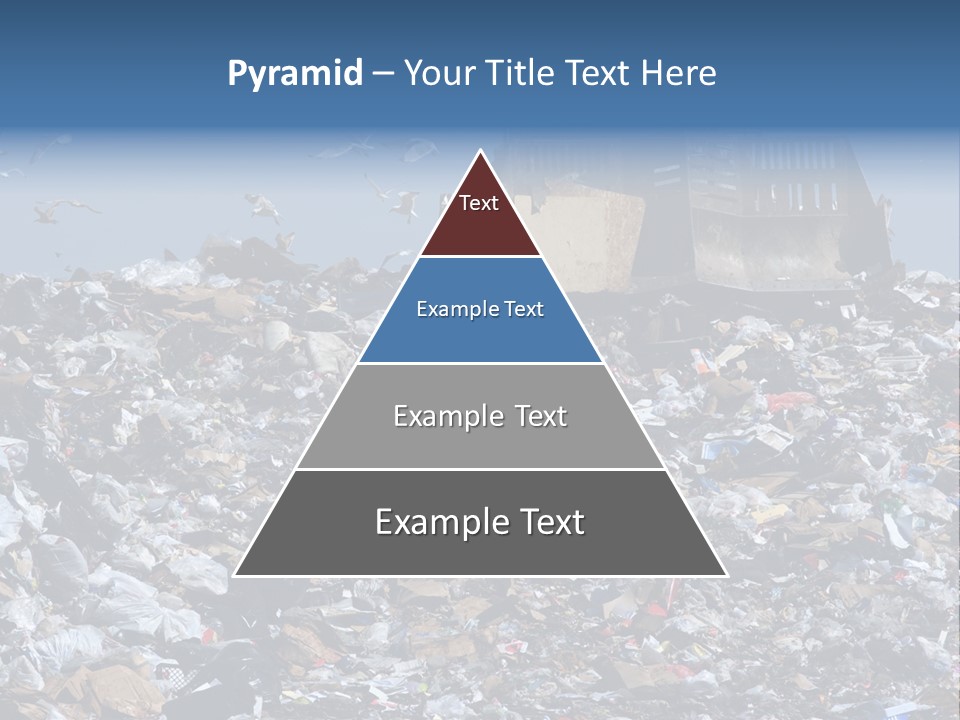 Smashed Resources Caterpillar PowerPoint Template