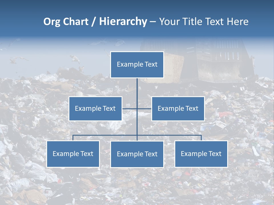 Smashed Resources Caterpillar PowerPoint Template