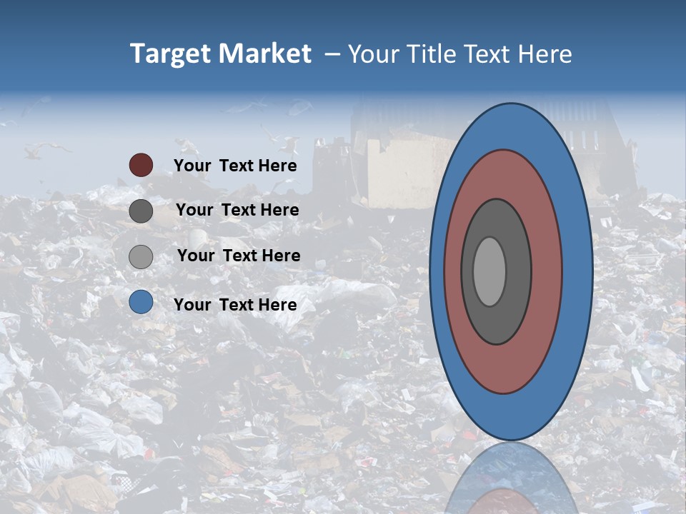 Smashed Resources Caterpillar PowerPoint Template