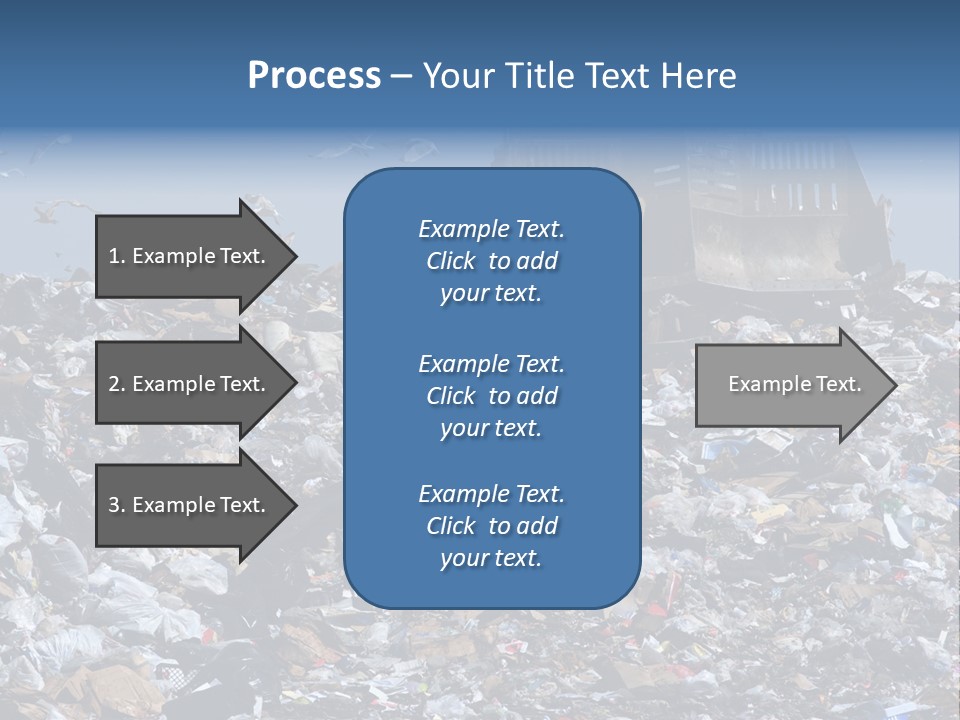 Smashed Resources Caterpillar PowerPoint Template