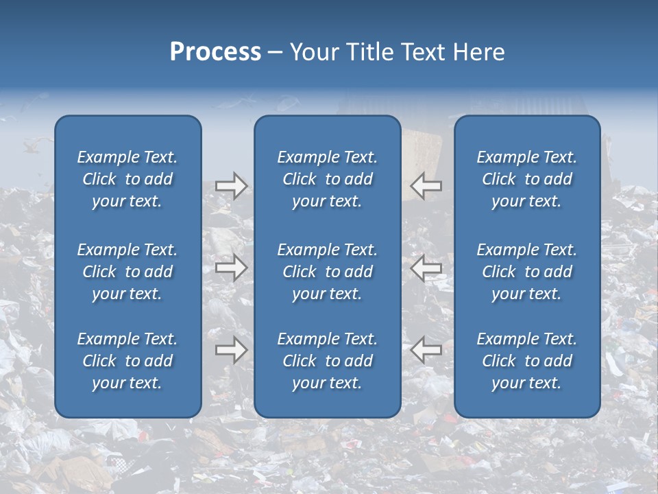 Smashed Resources Caterpillar PowerPoint Template