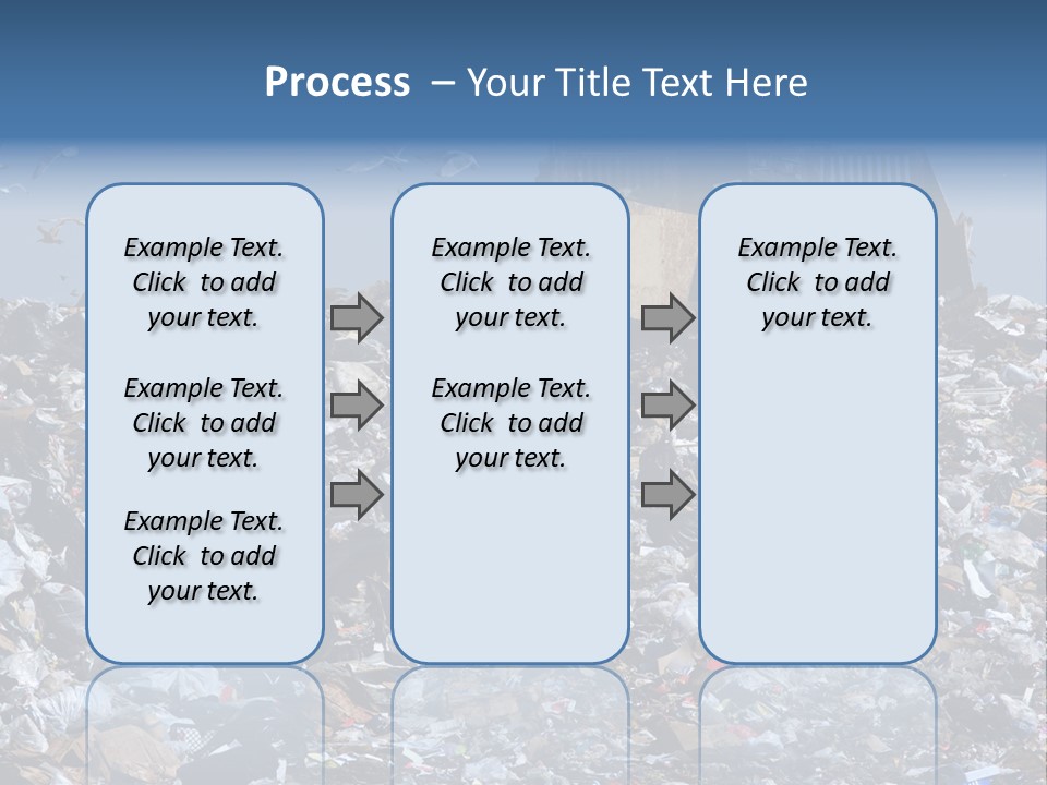 Smashed Resources Caterpillar PowerPoint Template