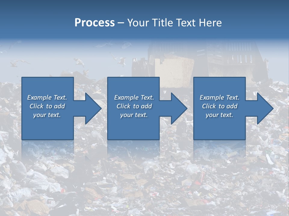 Smashed Resources Caterpillar PowerPoint Template