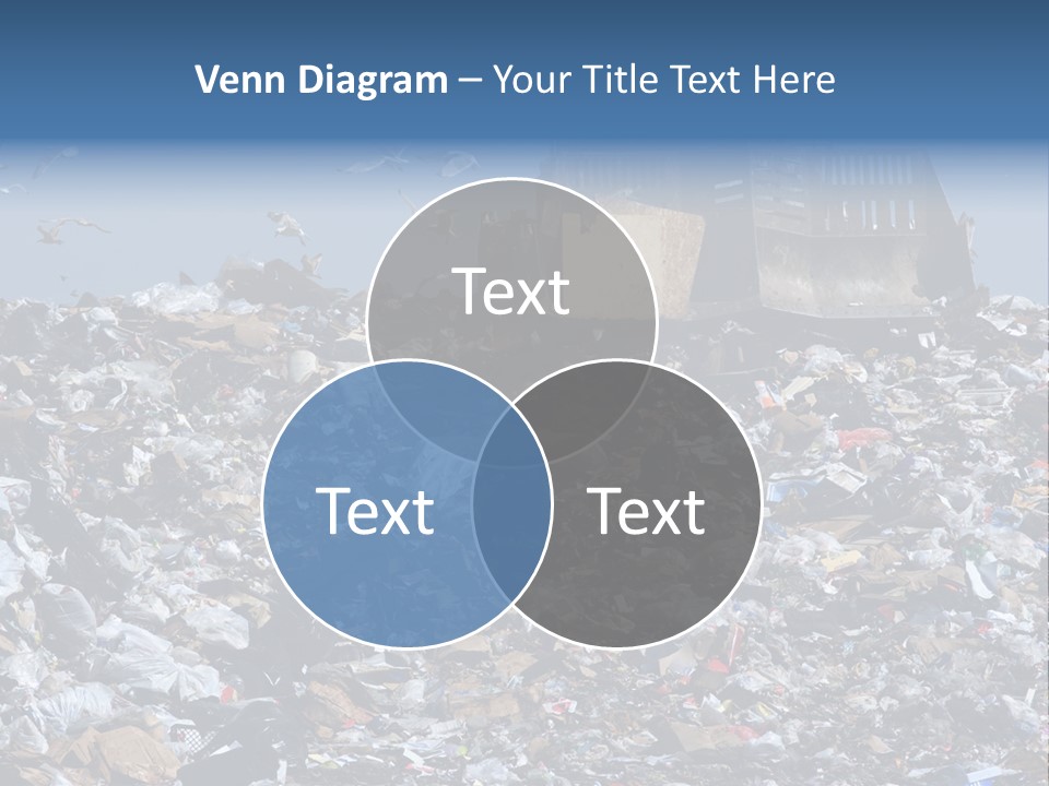 Smashed Resources Caterpillar PowerPoint Template