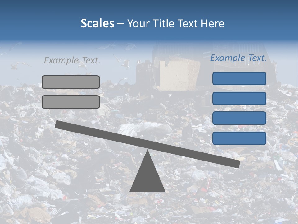 Smashed Resources Caterpillar PowerPoint Template
