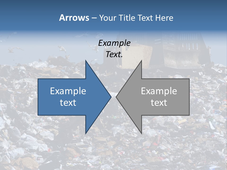 Smashed Resources Caterpillar PowerPoint Template
