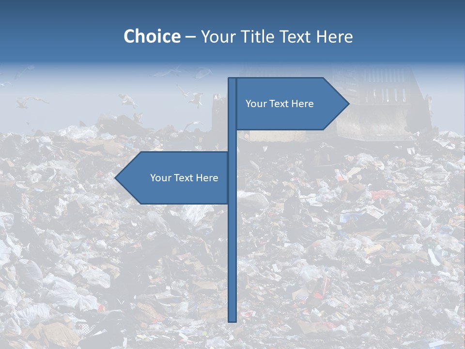 Smashed Resources Caterpillar PowerPoint Template
