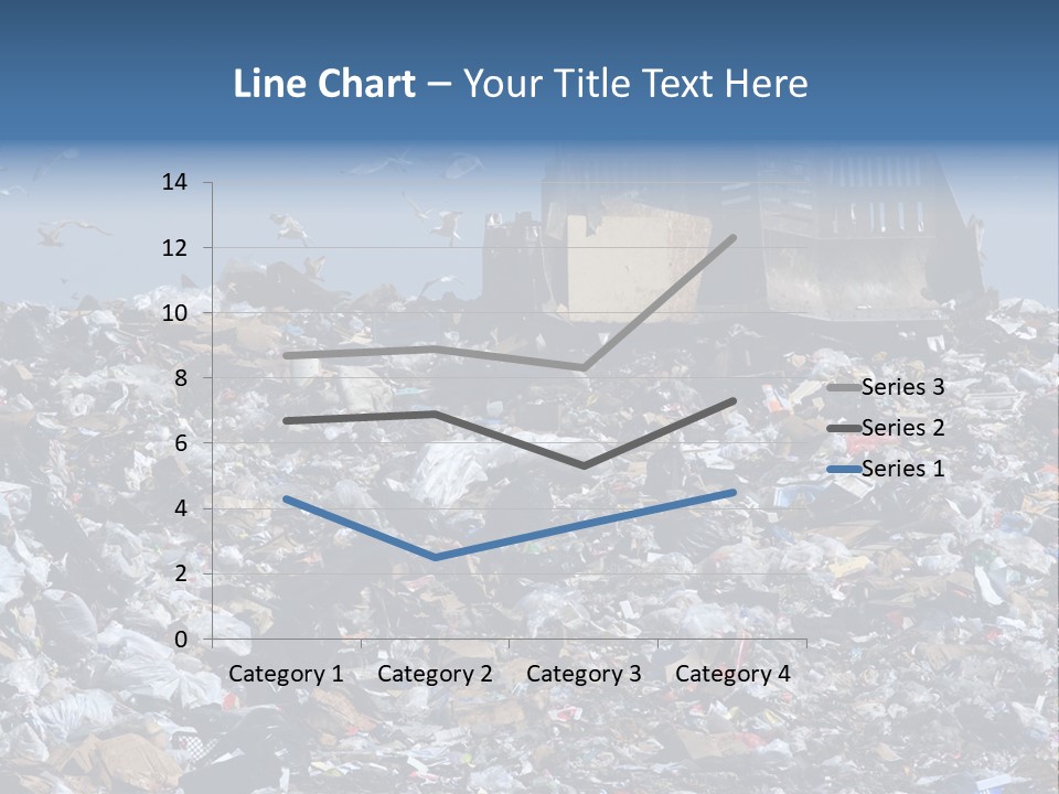 Smashed Resources Caterpillar PowerPoint Template