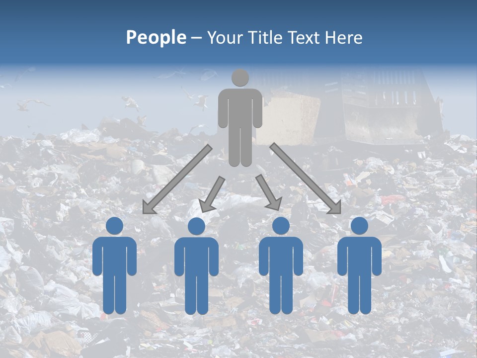 Smashed Resources Caterpillar PowerPoint Template