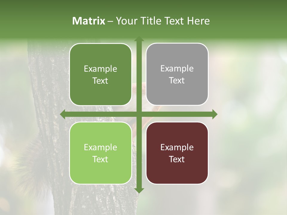 Snow Wild Small PowerPoint Template