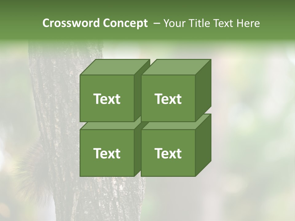 Snow Wild Small PowerPoint Template