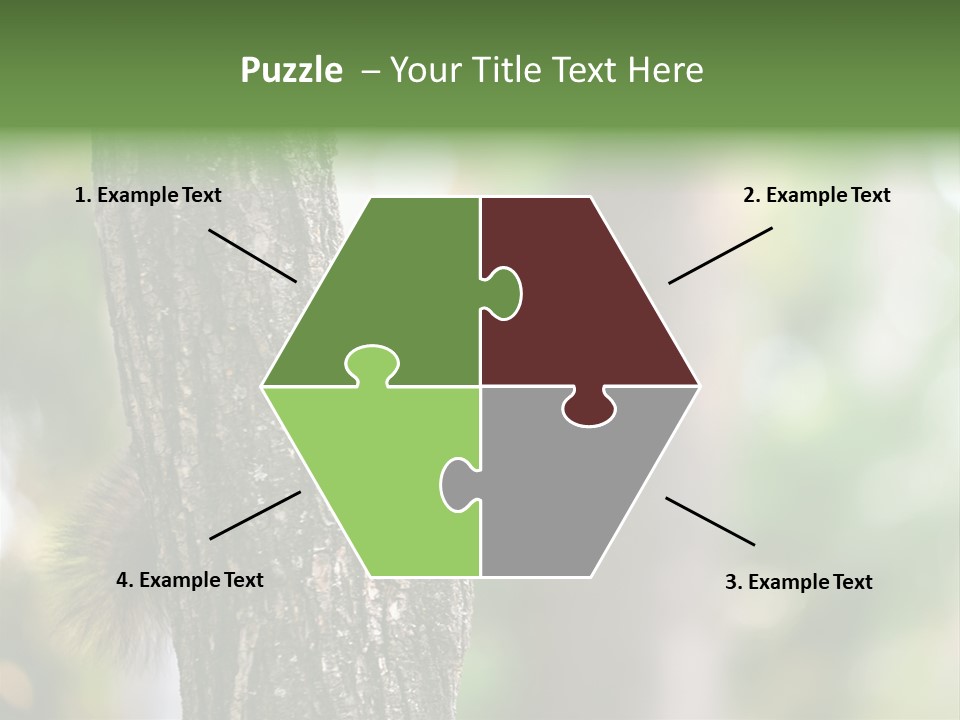 Snow Wild Small PowerPoint Template