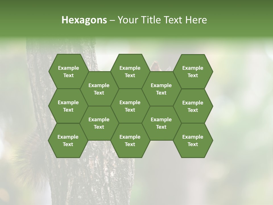 Snow Wild Small PowerPoint Template