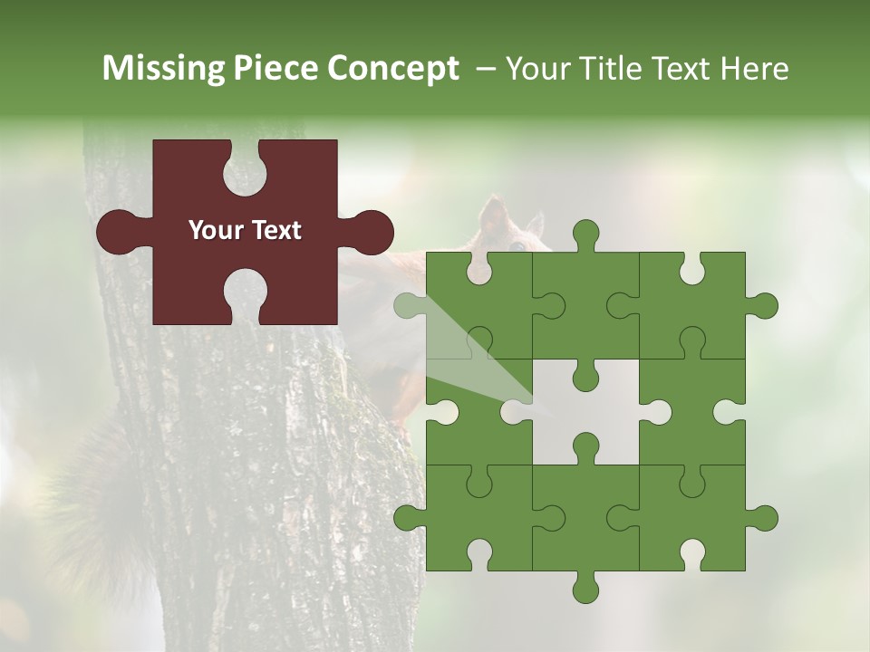 Snow Wild Small PowerPoint Template