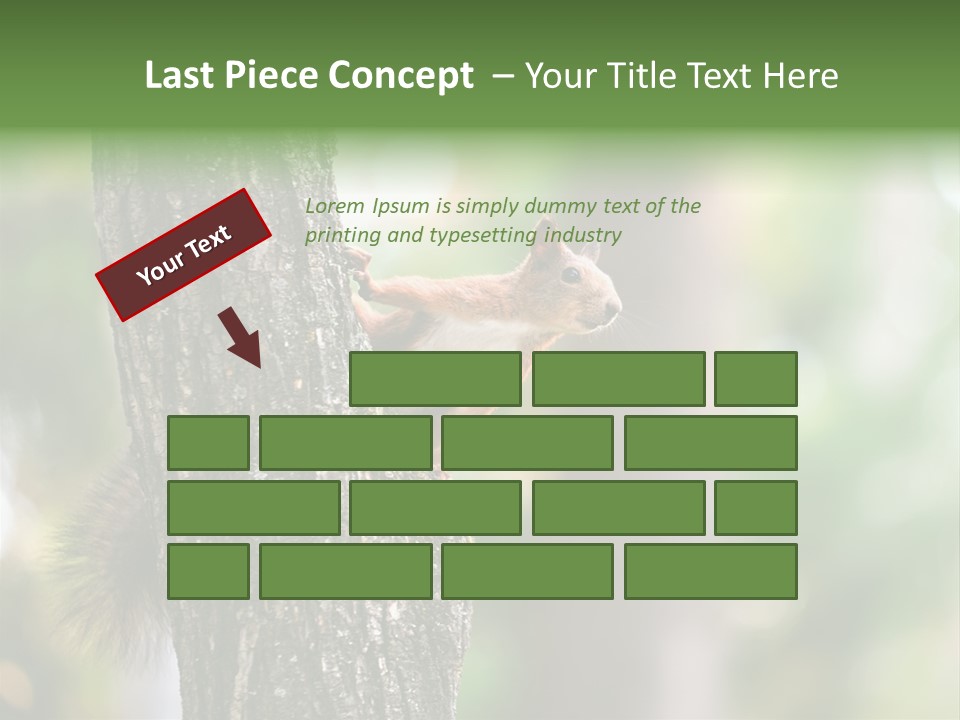 Snow Wild Small PowerPoint Template