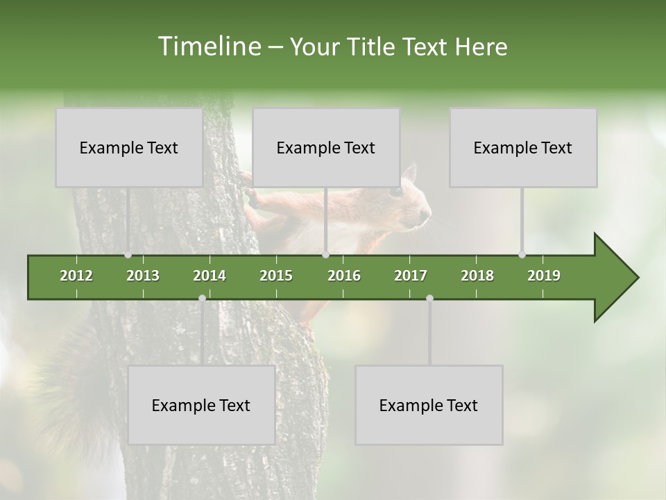 Snow Wild Small PowerPoint Template