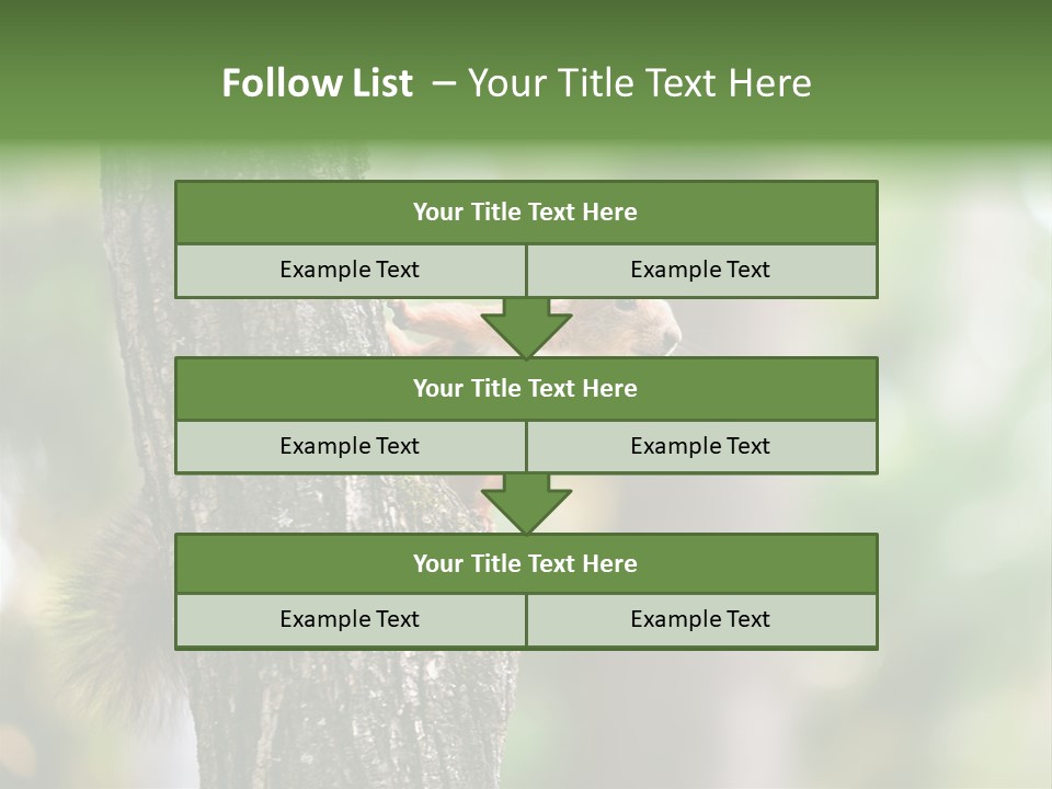 Snow Wild Small PowerPoint Template