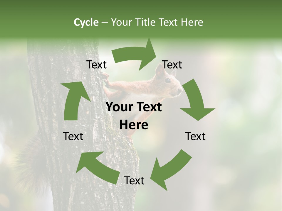 Snow Wild Small PowerPoint Template