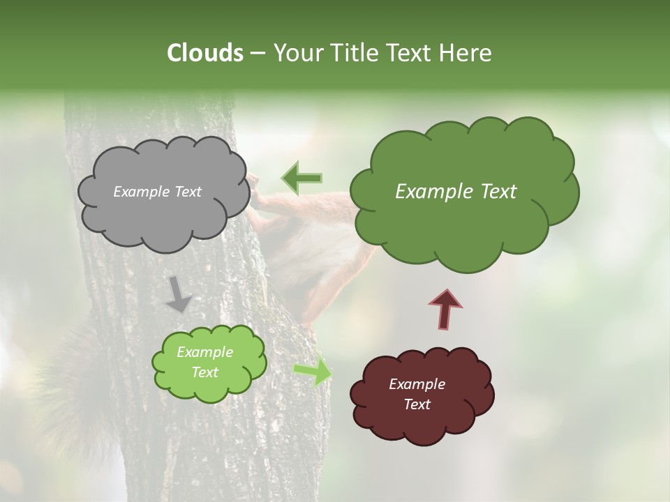 Snow Wild Small PowerPoint Template