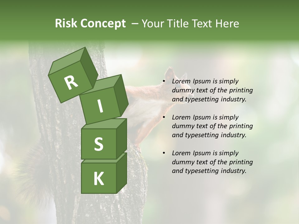 Snow Wild Small PowerPoint Template