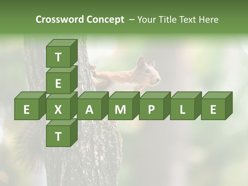 Snow Wild Small PowerPoint Template