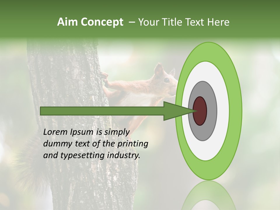 Snow Wild Small PowerPoint Template