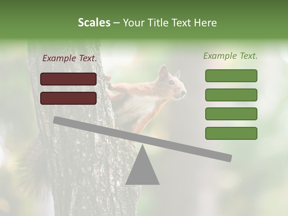 Snow Wild Small PowerPoint Template