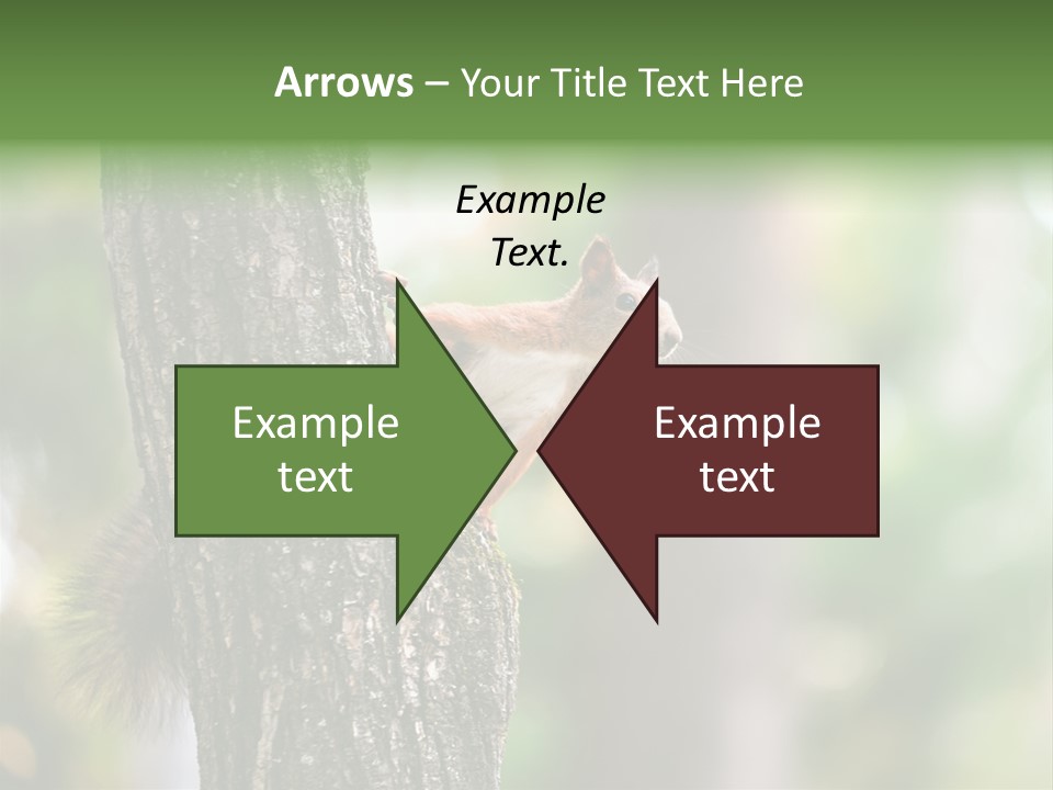 Snow Wild Small PowerPoint Template