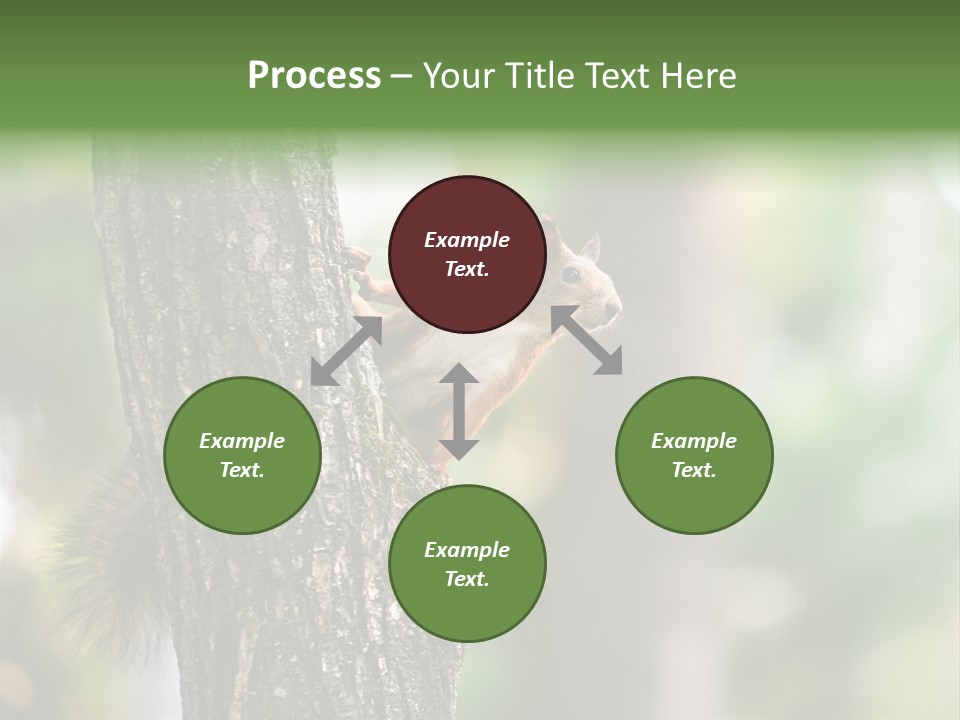 Snow Wild Small PowerPoint Template