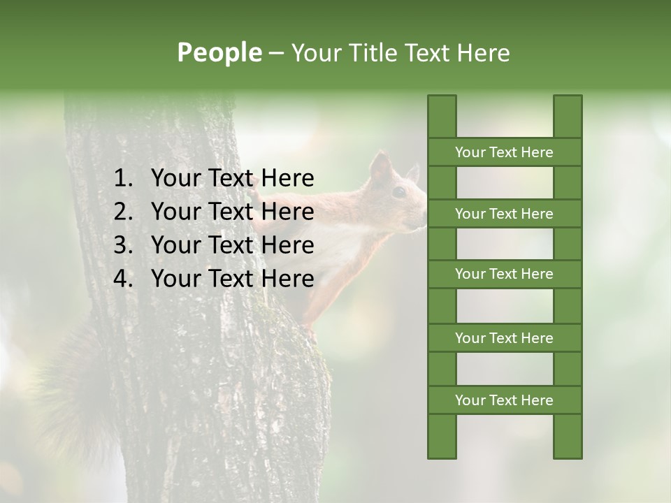 Snow Wild Small PowerPoint Template