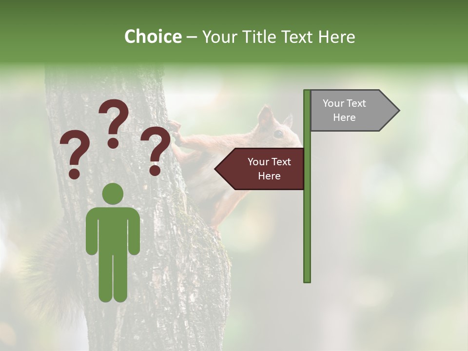 Snow Wild Small PowerPoint Template