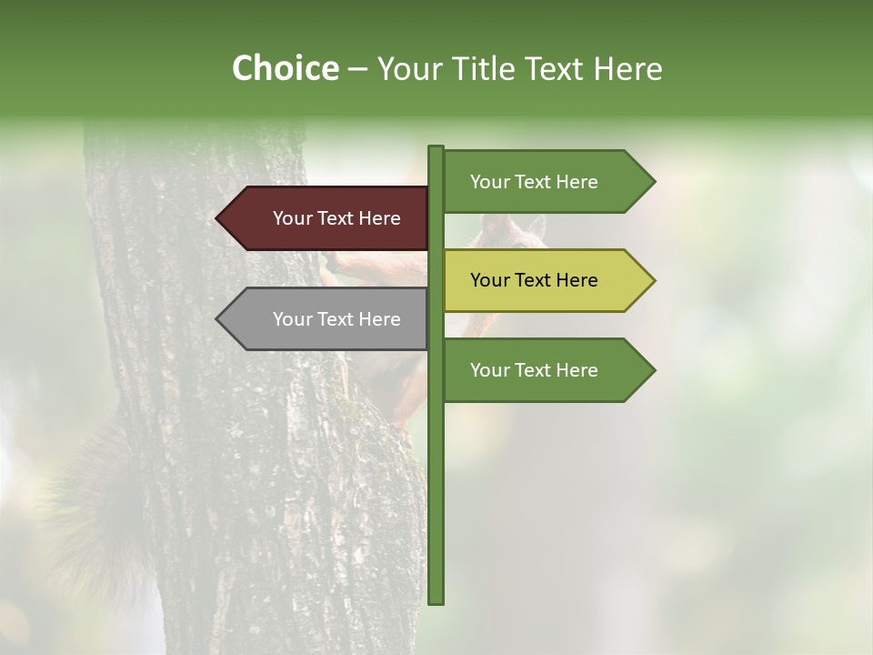 Snow Wild Small PowerPoint Template