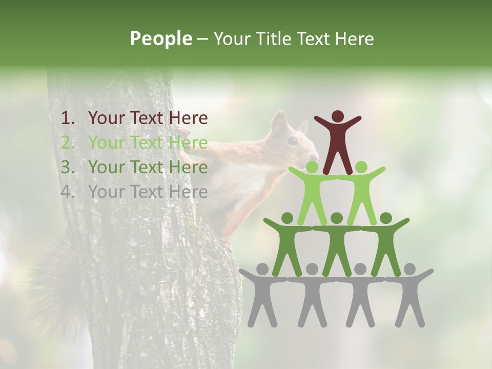 Snow Wild Small PowerPoint Template