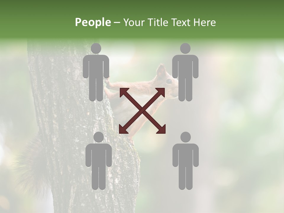 Snow Wild Small PowerPoint Template