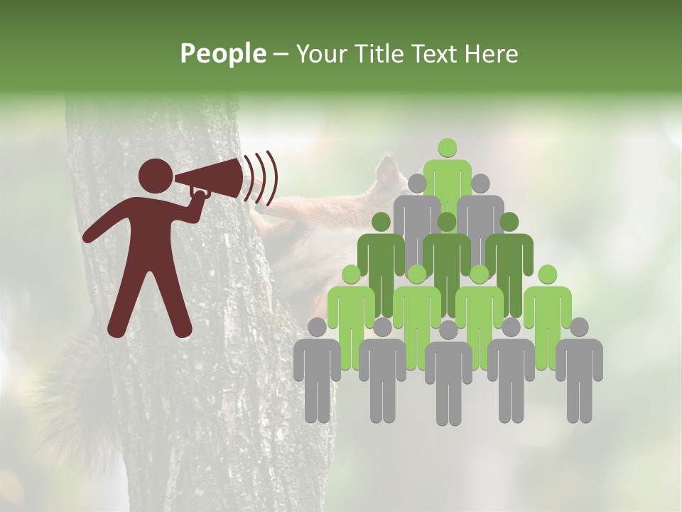 Snow Wild Small PowerPoint Template