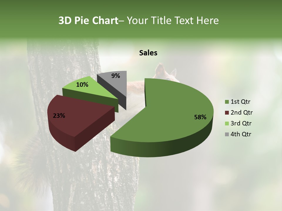 Snow Wild Small PowerPoint Template