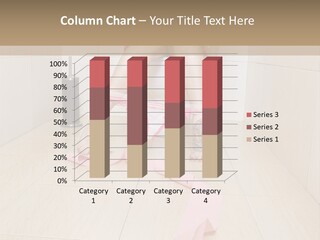 Female Loo Pee PowerPoint Template