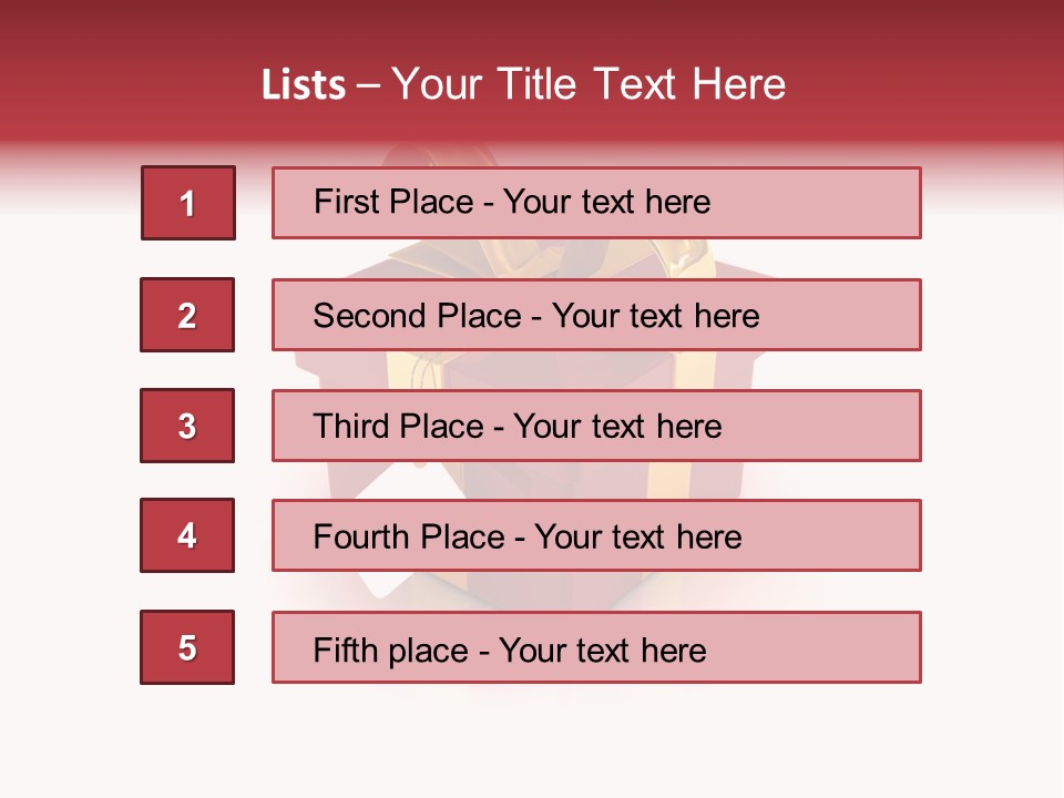 Holiday Object Illustration PowerPoint Template