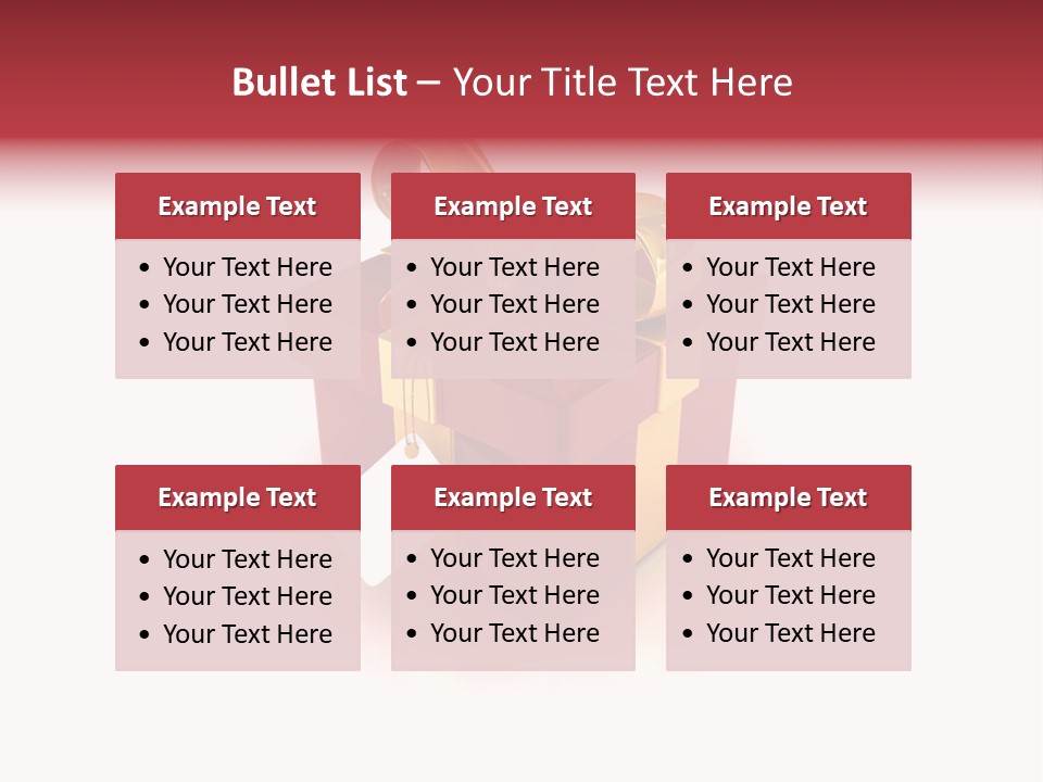 Holiday Object Illustration PowerPoint Template