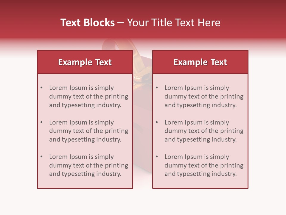 Holiday Object Illustration PowerPoint Template