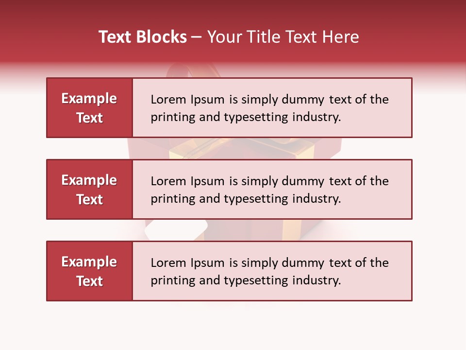 Holiday Object Illustration PowerPoint Template